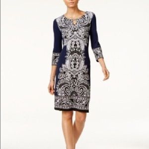 NWT blue paisley dress from Macy’s